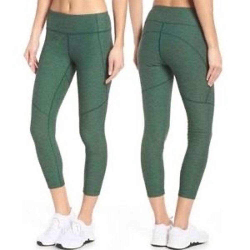 Outdoor‎ Voices 3/4 Warmup Leggings Hunter Green Sz Small